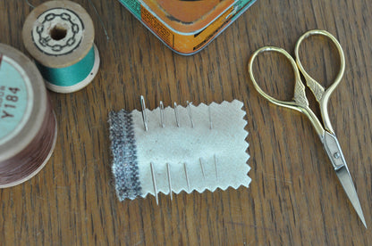 Broderinåle uden spids